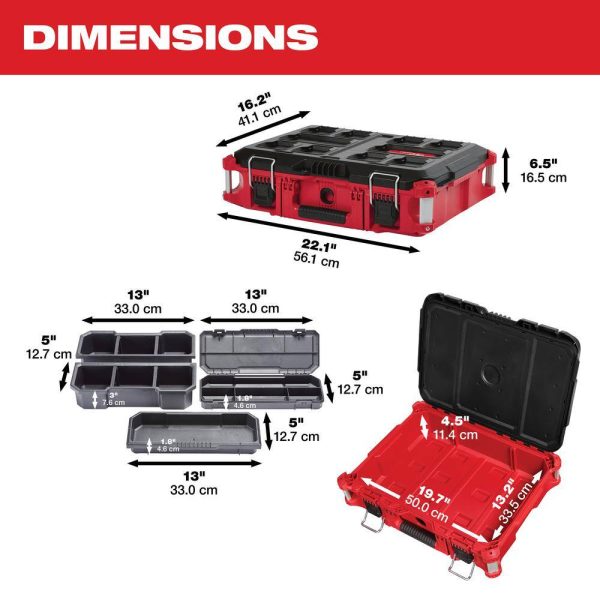 8426-8425-8424  22 in. Rolling Tool Box, 22 in. Large Tool Box and 22 in. Medium Tool Box - Image 2