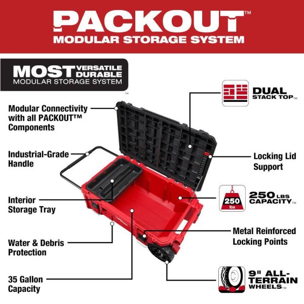 48-22-8428-48-22-8429 Packout Tool Chest with XL Tool Box - Image 2