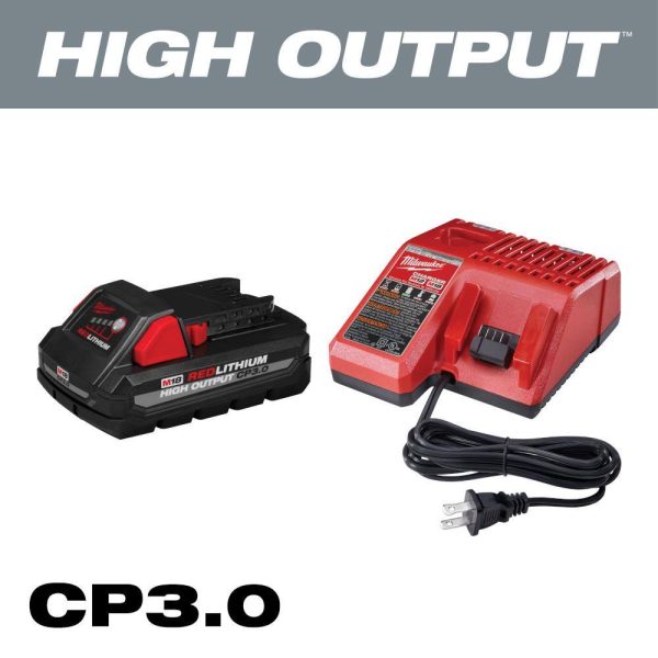 0880-20-48-59-1835 M18 18-Volt 2 Gal. Lithium-Ion Cordless Wet/Dry Vacuum W/ 3.0 Ah Battery and Charger - Image 3