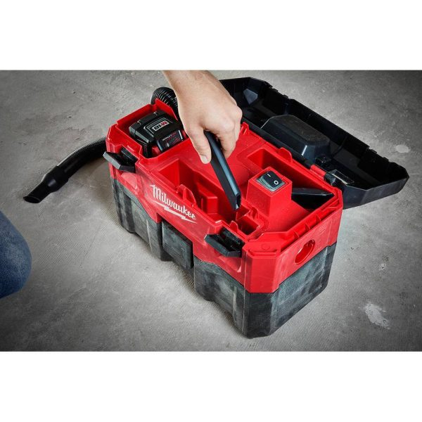 0880-20-49-90-1900 M18 18-Volt 2 Gal. Lithium-Ion Cordless Wet/Dry Vacuum W/ Extra Wet/Dry HEPA Filter - Image 13