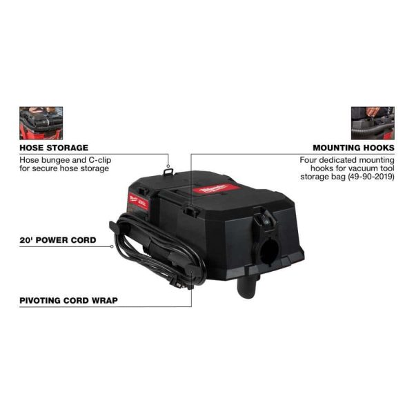0931-20 6.5 Peak HP Wet/Dry Shop Vacuum Motor Head - Image 2