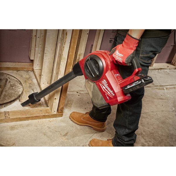 0940-20-48-59-1850 M18 FUEL 18-Volt Lithium-Ion Brushless .25 Gal. Cordless Jobsite Vacuum with 5.0 Ah Battery and Charger - Image 9