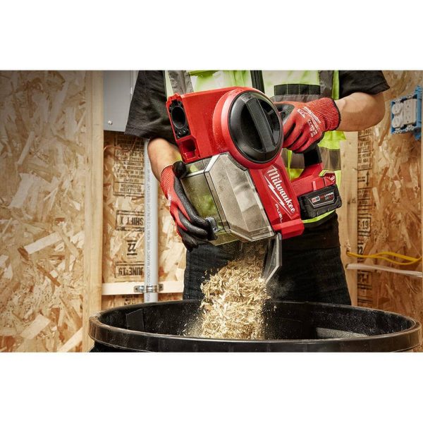 0940-20-48-59-1850 M18 FUEL 18-Volt Lithium-Ion Brushless .25 Gal. Cordless Jobsite Vacuum with 5.0 Ah Battery and Charger - Image 12