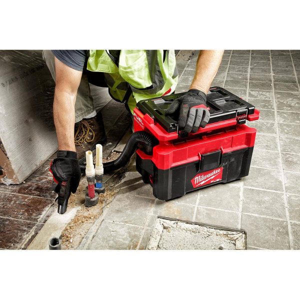 0970-20-48-11-1862 M18 FUEL PACKOUT 18-Volt Lithium-Ion Cordless 2.5 Gal. Wet/Dry Vacuum with (2) M18 HIGH OUTPUT 6.0 Ah Batteries - Image 11