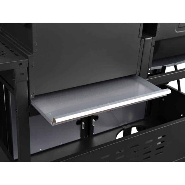 ZH3002SN 3-Burner Propane Gas and Charcoal Combo Grill in Black - Image 7