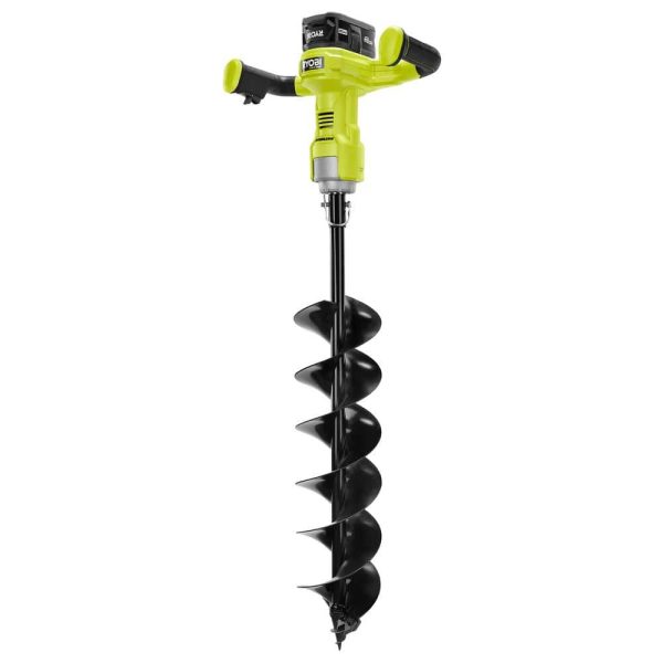 P2930-4  HP 18V Brushless Cordless Earth Auger with 4 in. and 6 in. Bit with 4.0 Ah Battery and Charger - Image 4