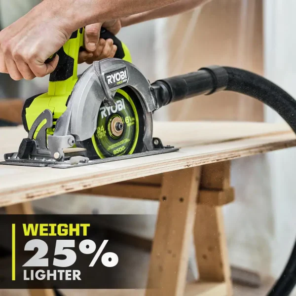 SBCS01B ONE+ HP 18V Brushless Cordless Compact 6-1/2 in. Circular Saw (Tool Only) - Image 6