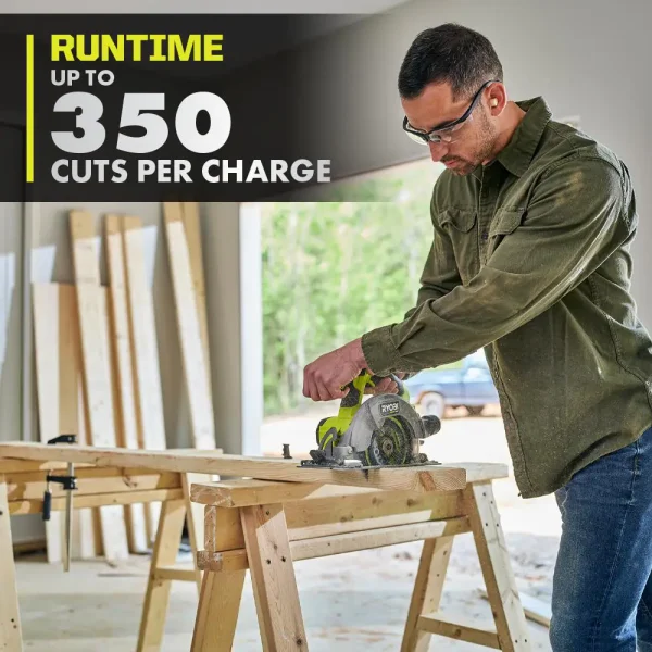 SBCS01B ONE+ HP 18V Brushless Cordless Compact 6-1/2 in. Circular Saw (Tool Only) - Image 8
