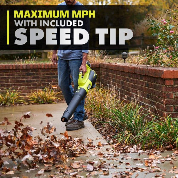 PBLLB01K ONE+ HP 18V Brushless Whisper Series 130 MPH 510 CFM Cordless Battery Leaf Blower with 6.0 Ah Battery and Charger - Image 13