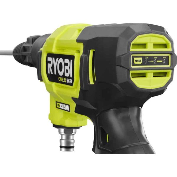 RY121860K ONE+ HP 18-Volt Brushless EZClean 600 PSI 0.7 GPM Cordless Electric Power Cleaner w/ 4.0Ah Battery, Charger, Accessories - Image 13