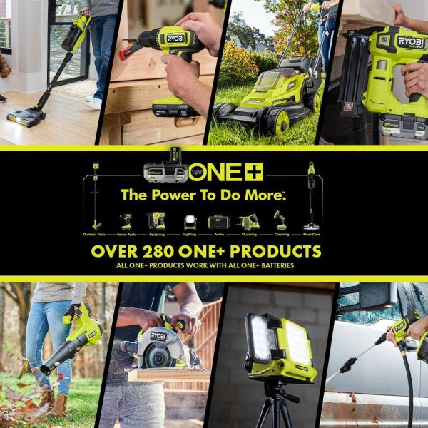 P2990  18V Cordless Compact Battery Cultivator with 2.0 Ah Battery and Charger - Image 10