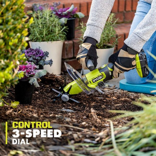 P2990  18V Cordless Compact Battery Cultivator with 2.0 Ah Battery and Charger - Image 6