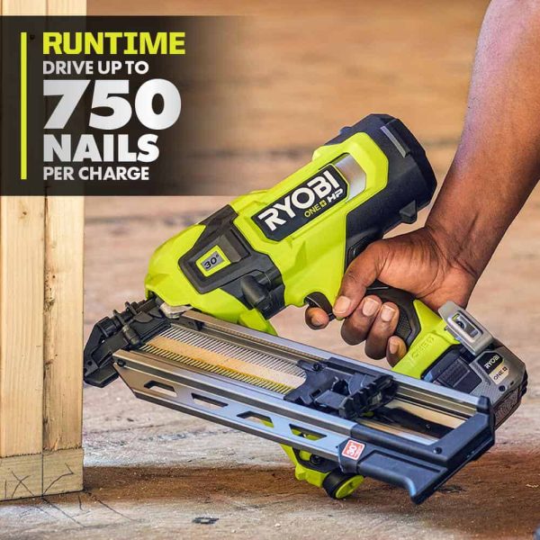 PBL350KN ONE+ HP 18V Brushless Cordless AirStrike 30° Framing Nailer Kit with 4.0 Ah HIGH PERFORMANCE Battery and Charger - Image 5