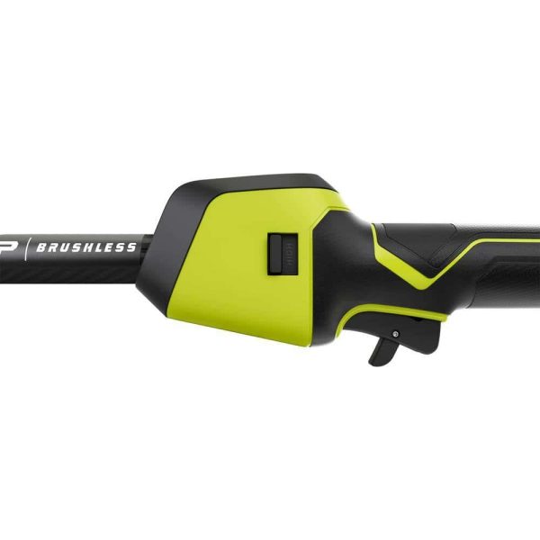 40V HP Brushless 15 in. Carbon Fiber Shafter String Trimmer and Edger Attachment with 4.0 Ah Battery and Charger - Image 11