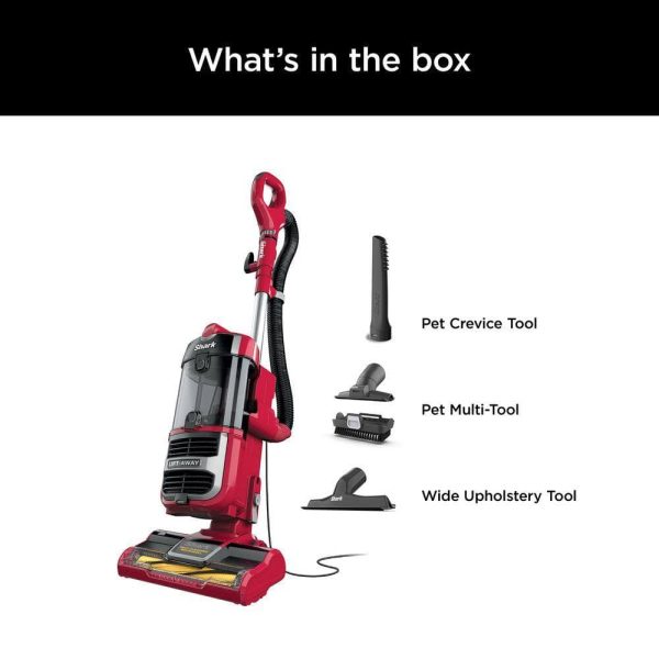 ZU561 Navigator Lift-Away Lightweight Bagless Corded HEPA Filter Upright Vacuum with Self-Cleaning Brushroll in Red   ZU561 - Image 2