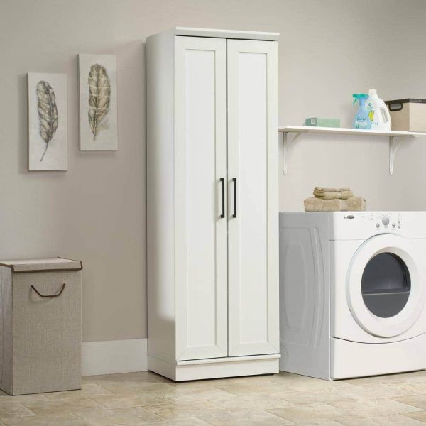 SAUDER HomePlus Soft White 23 in. Wide Storage Cabinet - Image 7