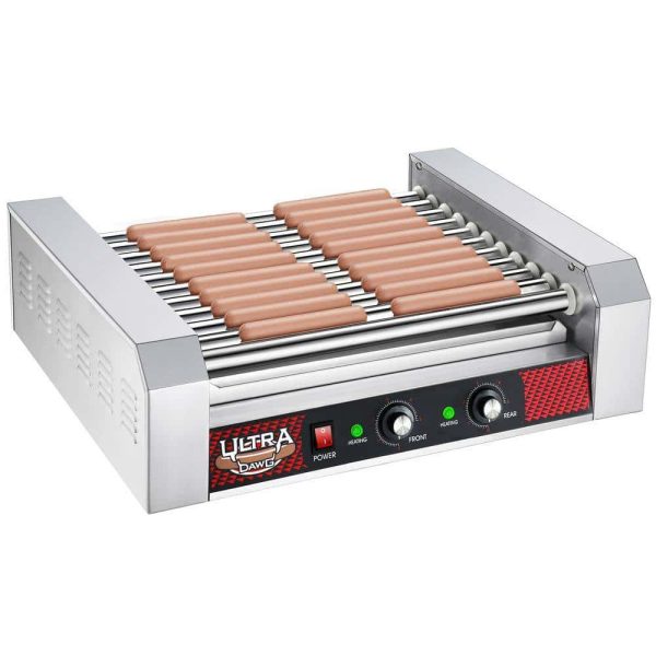 GREAT NORTHERN  Commercial 1650-Watts 30-Hot Dog 11-Roller Grilling Machine - Image 2
