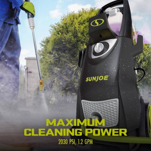 Sun Joe SPX3000 2030 MAX PSI 1.2 GPM 13 Amp Cold Water Corded Electric Pressure Washer - Image 5