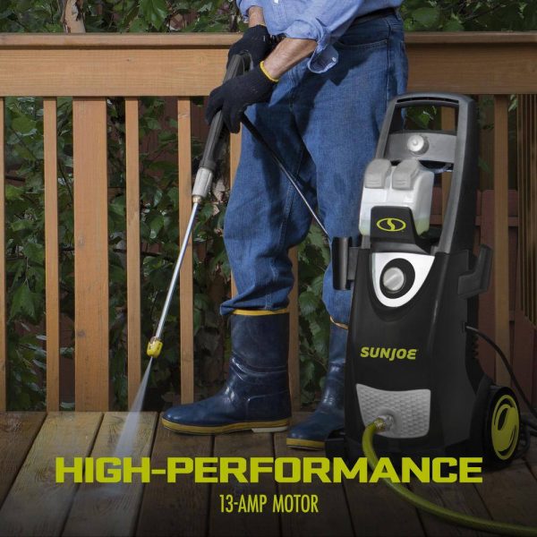 Sun Joe SPX3000 2030 MAX PSI 1.2 GPM 13 Amp Cold Water Corded Electric Pressure Washer - Image 4
