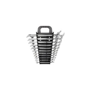 WAE91103 Angle Head Open End Wrench Set, 11-Piece (1/4-3/4 in.)   Holder