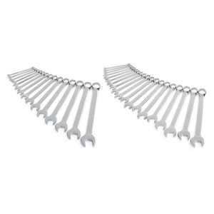 WCB90302 1/4-1 in., 6 mm   24 mm Combination Wrench Set (34-Piece)