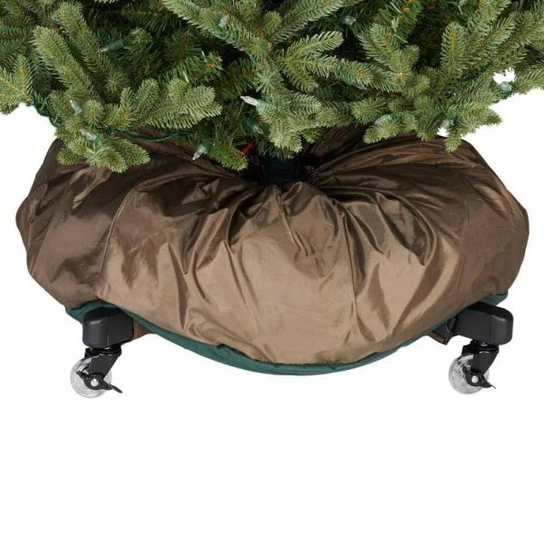 TreeKeeper Large Girth Upright Christmas Tree Storage Bag for Trees Up to 9 ft. Tall and 70 in. Wide (includes Rolling Tree Stand) - Image 4