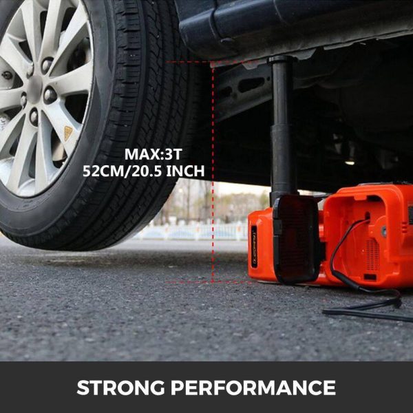 ZST02DDQJDYYB0001V0 Electric Car Jack 3-Ton Electric Hydraulic Jack 6600 lbs. Car Floor Jack DC 12-Volt Electric Jack Lift - Image 2