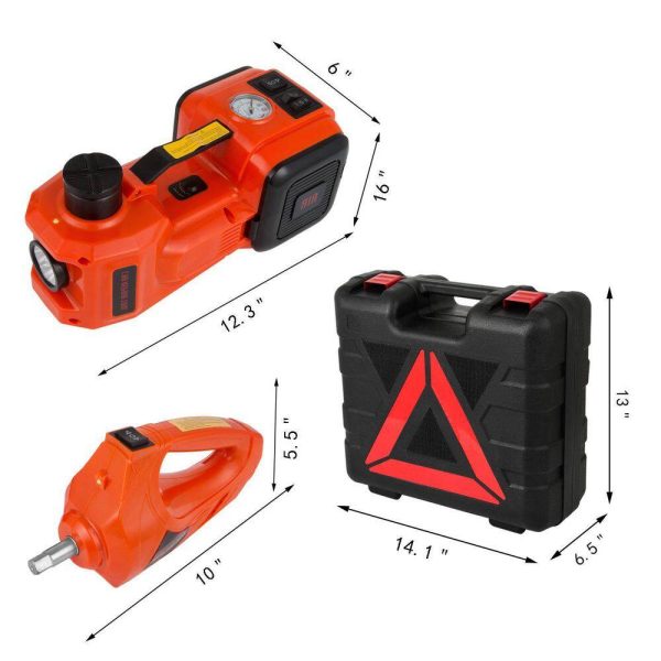 ZST02DDQJDYYB0001V0 Electric Car Jack 3-Ton Electric Hydraulic Jack 6600 lbs. Car Floor Jack DC 12-Volt Electric Jack Lift - Image 8