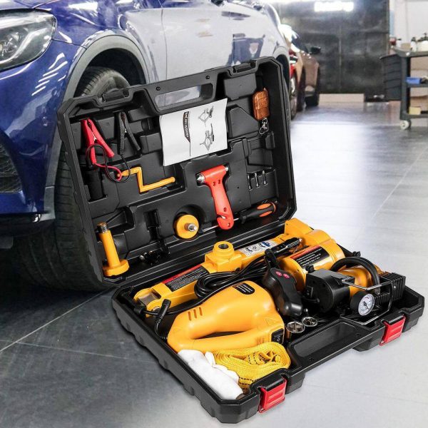 ZS-K-07IWDDQJDTZ1V0 Electric Car Jack 3-Ton Electric Scissor Jack 12-Volt DC Electric Jack 6600 lbs. Car Repair Tool for Sedans and SUVs - Image 8