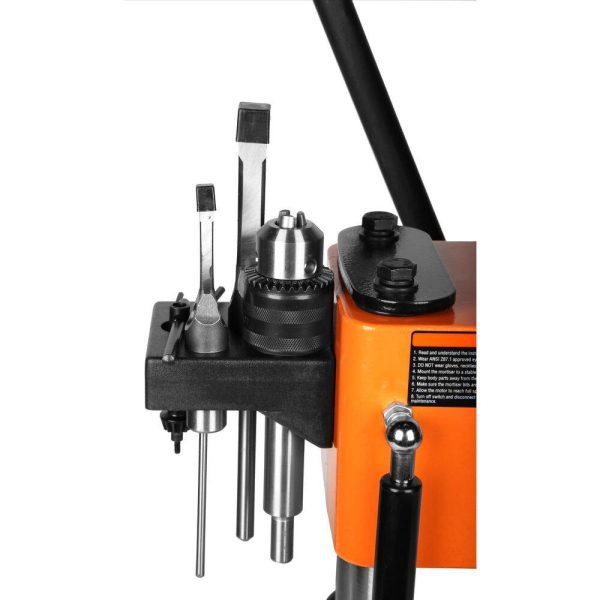 5 Amp Cast Iron Bench Mortiser with Chisel Bit Set - Image 8