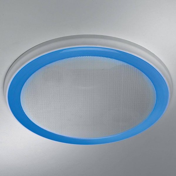 HOMEWERKS 7130-16-BT 110 CFM Ceiling Mount Bathroom Exhaust Fan with Bluetooth Speakers and LED Light - Image 4